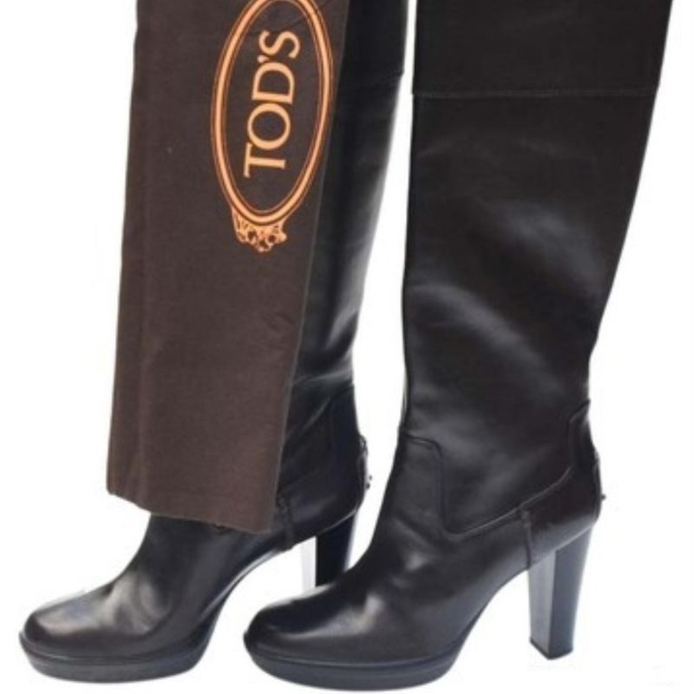 Tod's Womens Italian Leather Boots - RARE - NEW